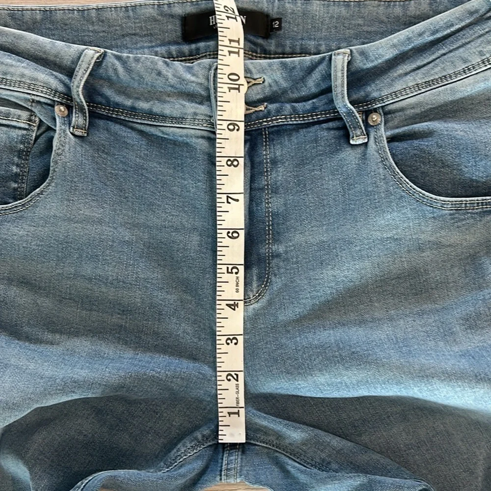Hudson 1811754 slim straight jeans size 12